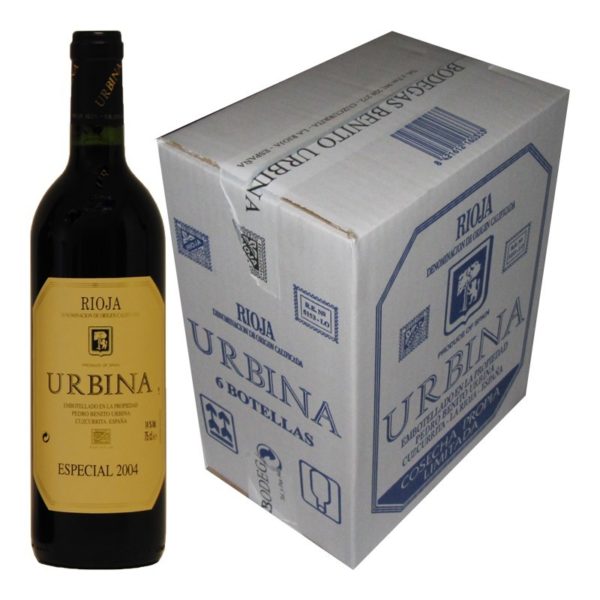 6 X URBINA RESERVA ESPECIAL 2005 UVAS PASAS BODEGA RIOJA 6 X URBINA RESERVA ESPECIAL 2005 UVAS PASAS BODEGA RIOJA
