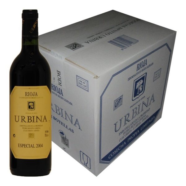 12 x URBINA RESERVA ESPECIAL 2005 UVAS PASAS BODEGA RIOJA 12 x URBINA RESERVA ESPECIAL 2005 UVAS PASAS BODEGA RIOJA