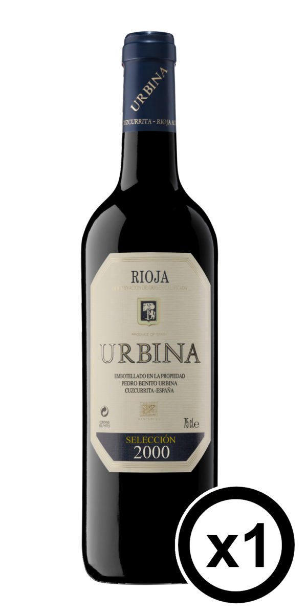 x1 Botella Urbina Seleccion 2000